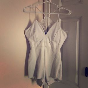 White Romper